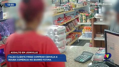 Falso Cliente Homem Finge Comprar Cerveja E Assalta Mercado No Bairro