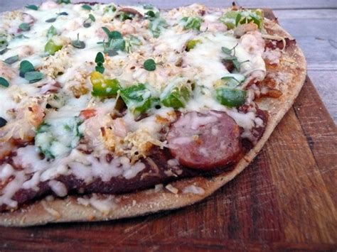 Cajun Shrimp Sausage Jambalaya Pizza Sumptuous Spoonfuls