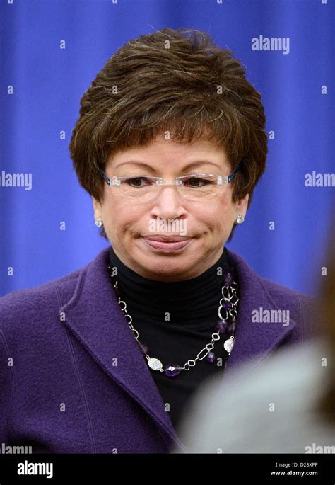 Senior Advisor Valerie Jarrett Attends The Remarks Of U S President