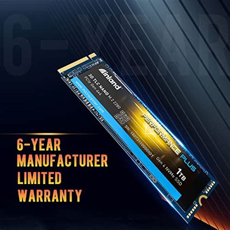 INLAND 1TB Performance Plus NVMe Internal Gaming SSD Solid State Drive