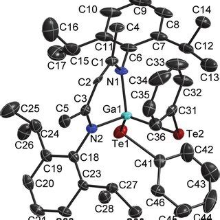 Solid State Structure Of A Thermal Ellipsoids Are Shown At