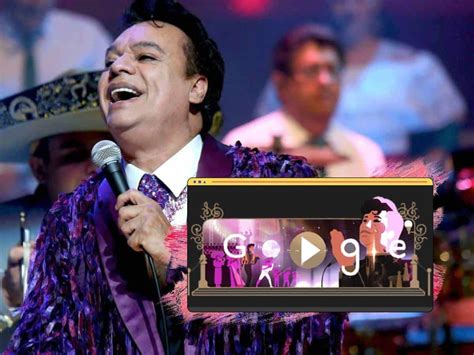 Google celebra a Juan Gabriel con Doodle este 15 de julio por qué motivo