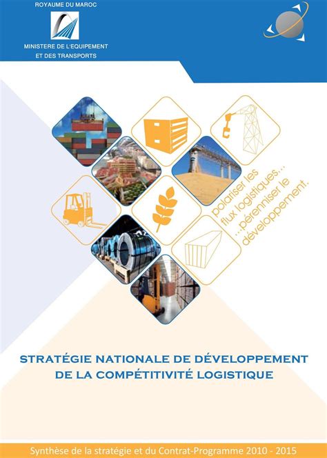 Strat Gie Nationale De D Veloppement De La Comp Titivit Logistique