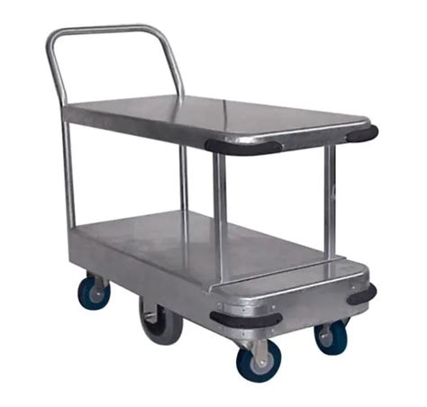 Small Double Deck Industrial Platform Trolley Trolleysrus