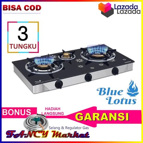 Sanken SG 533FS Kompor Gas 3 Tungku PROMO Lazada Indonesia