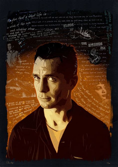 Jack Kerouac A2 Art Print by PeteLloydArt on Etsy