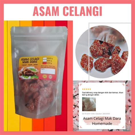 Asam Celangi Mak Dara Homemade Shopee Malaysia