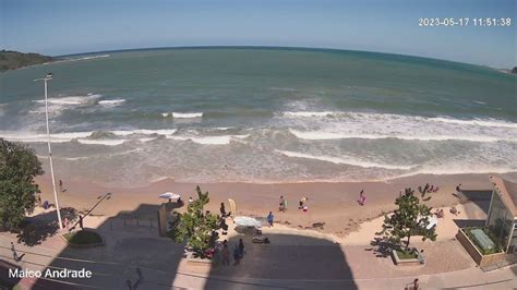 Vídeos Diários Praia do Morro Guarapari ES Quarta feira 17 05 23 às