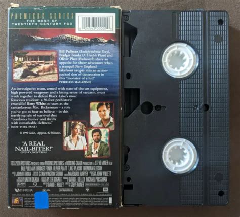 LAKE PLACID VHS Bill Pullman Bridget Fonda Oliver Platt 4 57 PicClick UK