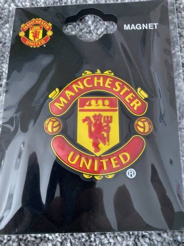 Manchester United Crest Magnet Official Merchandise Man Utd Football