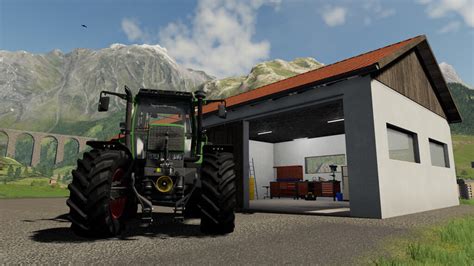 LS19 Werkstatt v 1 0 Objekte Mod für Landwirtschafts Simulator 19