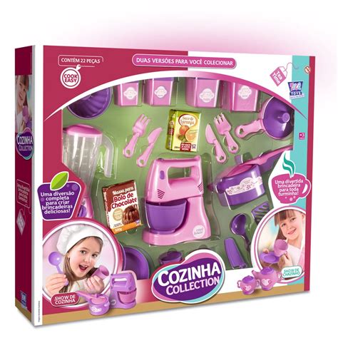 Brinquedo Infantil Kit Show Cozinha Chef Crian A Panelinhas Comidinha