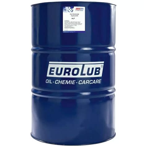 Eurolub Hlp D Iso Vg Hydraulik L Liter Kommondo