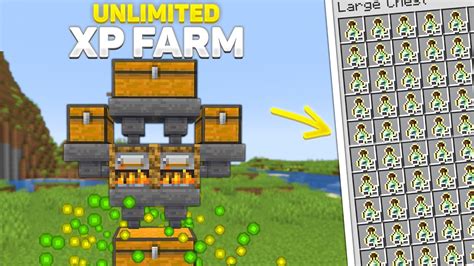 Easy Xp Farm For Minecraft Xp Farm Minecraft New Xp Farm