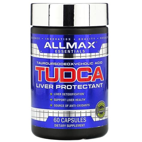 Тудка для печени Allmax Nutrition Tudca 60 капсул — купить недорого в ...