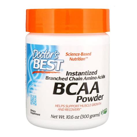 Doctors Best Instantized Bcaa Powder 106 Oz 300 G By Iherb