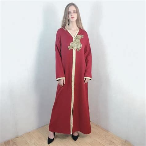 Abaya Robe Longue Pour Femmes Musulmanes Ramadan Duba Caftan