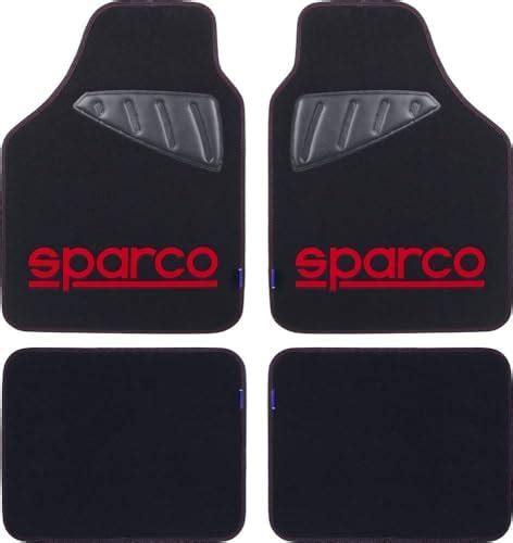 Amazon Fr Sparco Set Complet De Tapis Universels Pour Voiture En