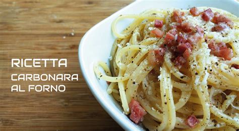 Ricetta Della Carbonara Al Forno Bindi Enzo Pienza