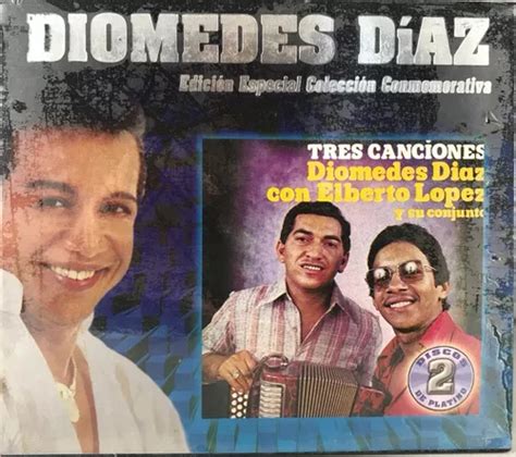 Diomedes Díaz Tres Canciones Colección Conmemorativa Mercadolibre