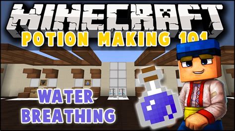 Minecraft Potion Making How To Make A Potion Of Water Breathing