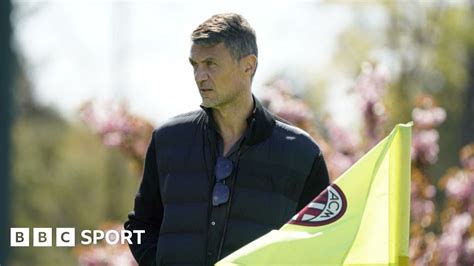 Paolo Maldini Technical Director Sacked By Ac Milan Bbc Sport