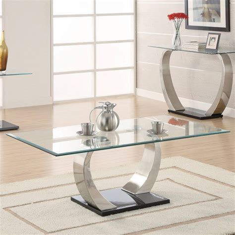 Top 30 Of Curved Glass Coffee Tables