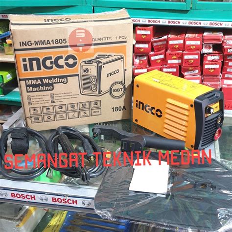 Jual INGCO MESIN TRAFO LAS 180A IGBT INGCO 180 ING MMA 1805 ING