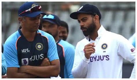 Virat Kohli First Informed Rahul Dravid Before Stepping Down As Test