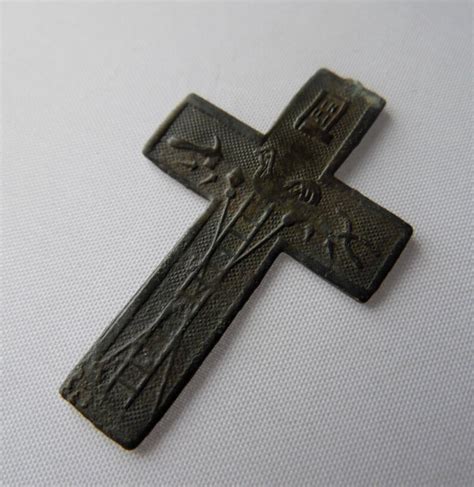 Antique Collection Bronze Arma Christi Cross Etsy