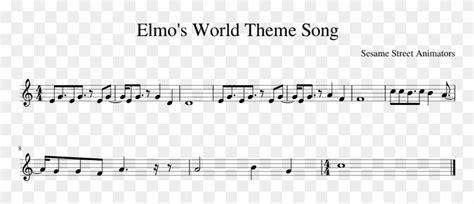 Elmo's World Theme Song - Plot, HD Png Download - 850x1100(#1214075 ...