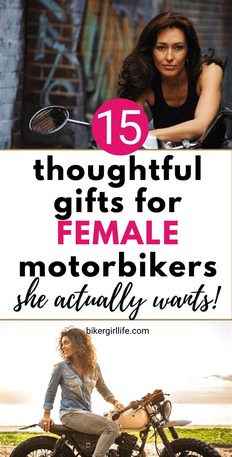 Motorcycle Gifts For Her Thoughtful Gifts For Female Motorcycle Riders