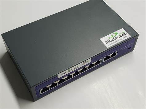 Switch Poe Portas Ideal P Cameras Ip Intelbras X Poe Uplink