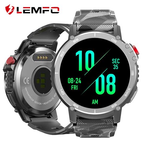 LEMFO Reloj Inteligente Hombre Smartwatch 2023 Ip68 Impermeable C22