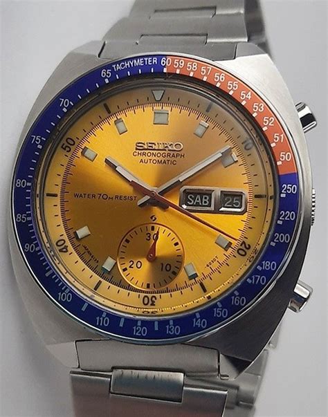 Seiko NO RESERVE PRICE Pepsi Pogue Chronograph Water Catawiki