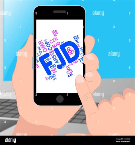 Fjd Currency Showing Fiji Dollars And Coin Stock Photo Alamy