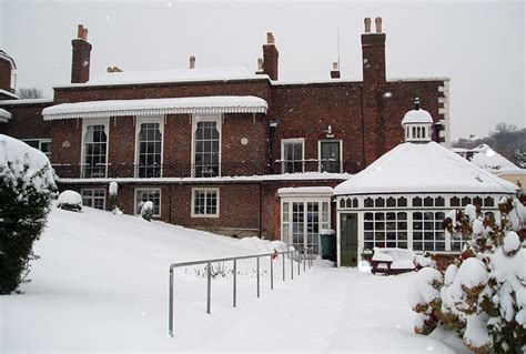 Old Hastings House In The Snow Hastings Uk Photo Archive