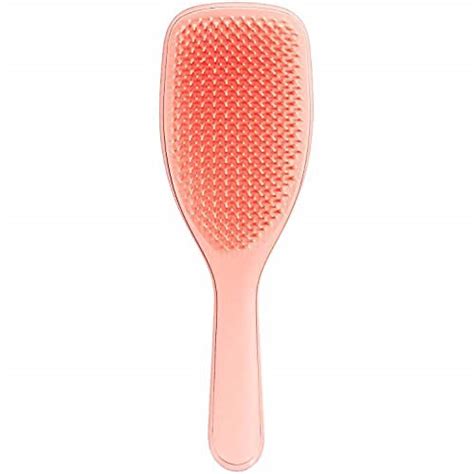 Tangle Teezer The Wet Detangler Hairbrush Large Peach Glow Nedysia