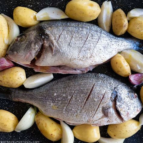 Portuguese Baked Bream Dourada Assada