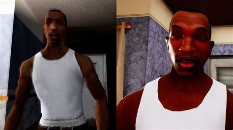 Gta San Andreas Definitive Edition Comparison Original Vs Definitive