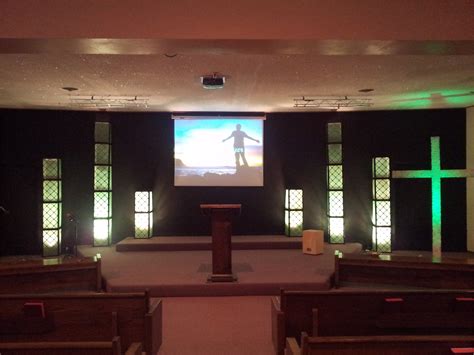 Small Stage, Big Filters - Church Stage Design Ideas - Scenic sets and ...