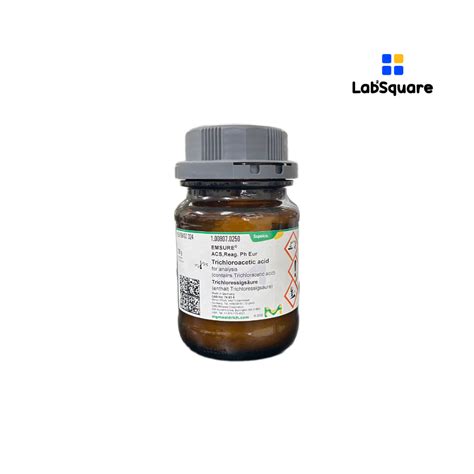 Trichloroacetic Acid Tca For Analysis 250g 100807 Merck Emsure