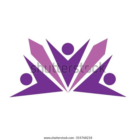 Swoosh Person Logo Vector Stock Vector Royalty Free 354768218