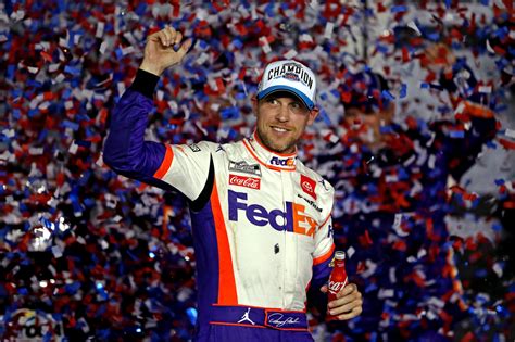 Denny Hamlin Wins Second Closest Daytona 500 Of All Time The Sports Daily