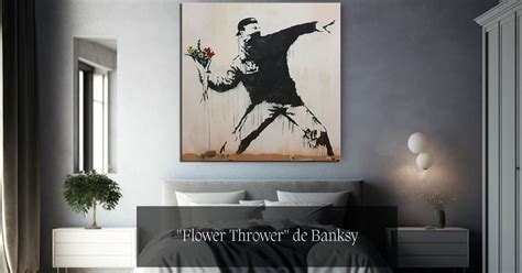 Banksy Flower Thrower Comment cette œuvre est devenue culte dans le