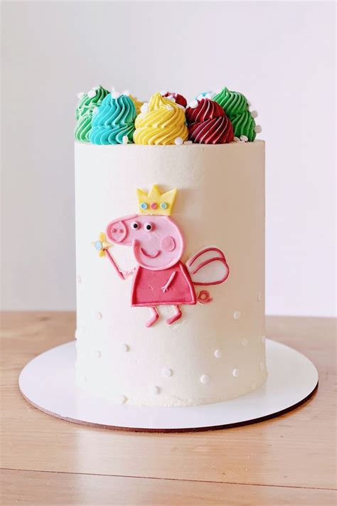 Peppa Pig fairy princess cake / Torta Peppa Pig hada princesa | Tortas