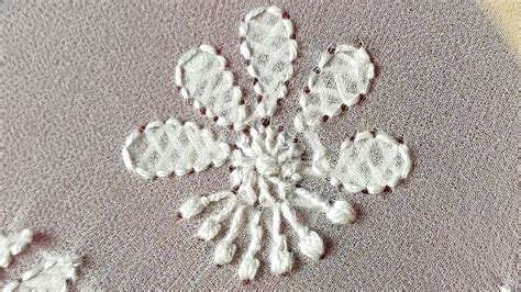 Chikankari Embroidery Small Hand Embroidery Motifs For Dress Short