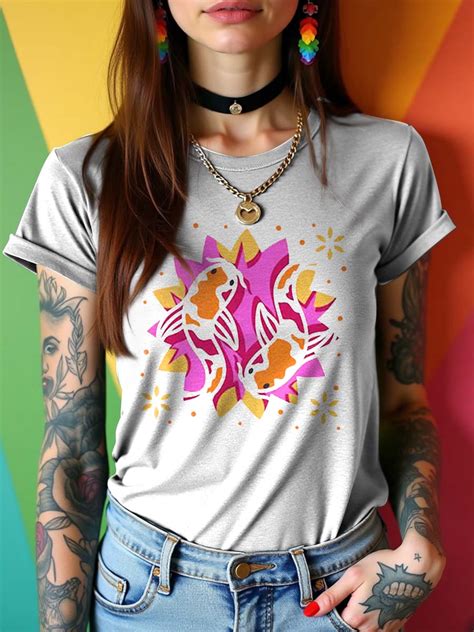 Lgbt Gay Lesbian Pride Koi T Shirt