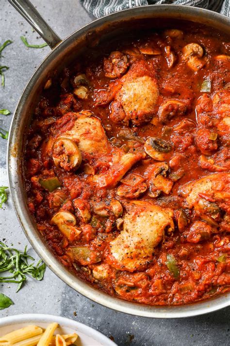 Chicken Cacciatore Wellplated