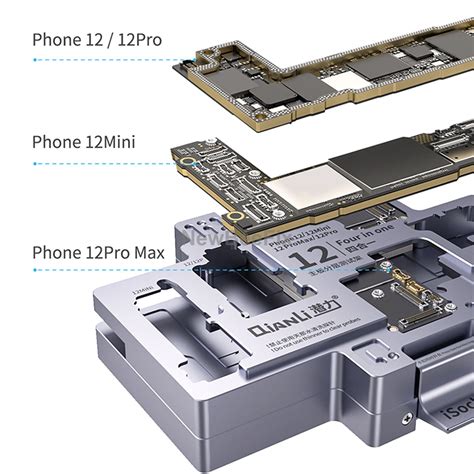 Qianli Toolplus Isocket In Motherboard Test Fixture For Iphone